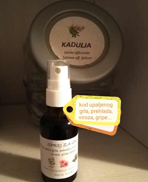 diy sprej za grlo recept prirodni kutak
